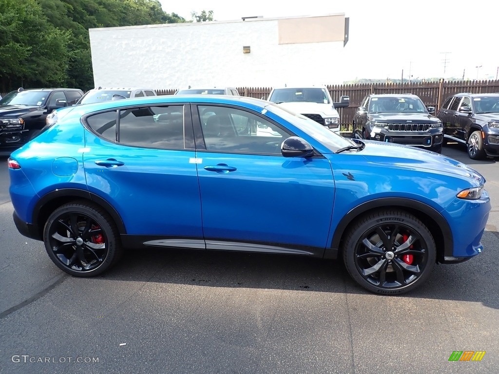 Blu Bayou 2024 Dodge Hornet R/T Plus AWD Hybrid Exterior Photo #146441879
