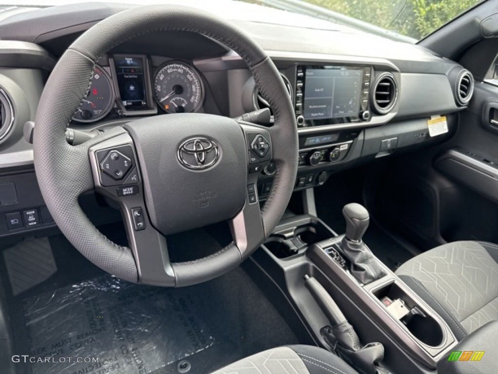 2023 Toyota Tacoma TRD Off Road Double Cab 4x4 Black/Cement Dashboard Photo #146442697