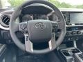 Black 2023 Toyota Tacoma Trail Edition Double Cab 4x4 Steering Wheel