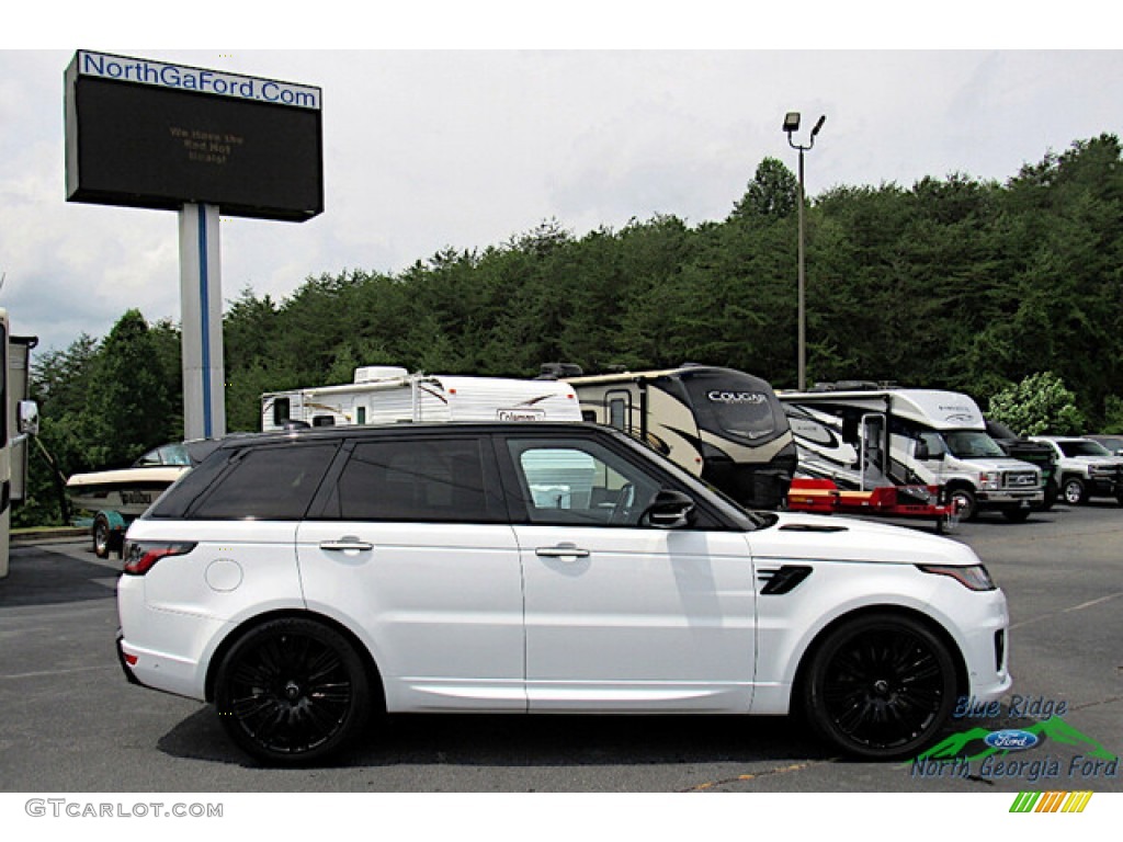 2019 Range Rover Sport HSE Dynamic - Fuji White / Ebony/Ebony photo #7