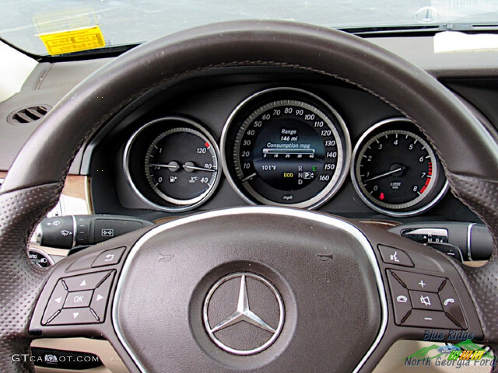 2014 E 350 Sedan - Black / Silk Beige/Espresso Brown photo #16