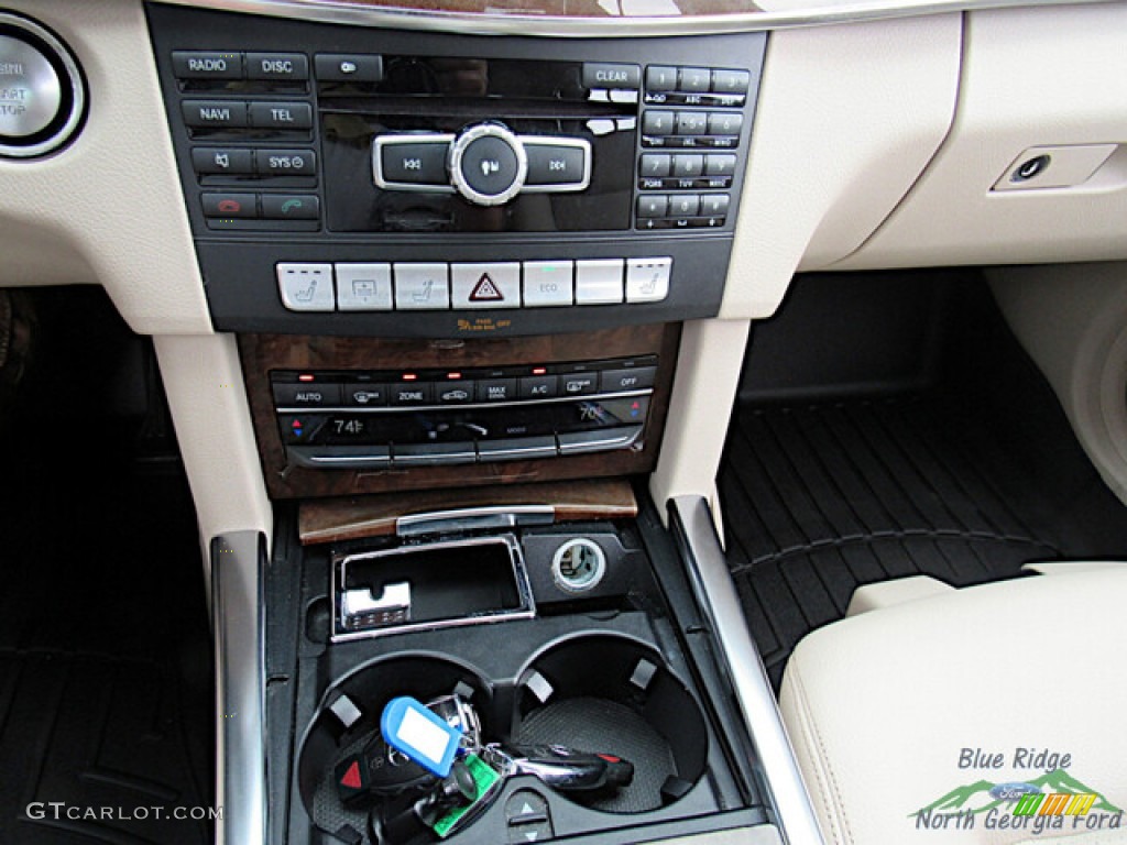 2014 E 350 Sedan - Black / Silk Beige/Espresso Brown photo #20