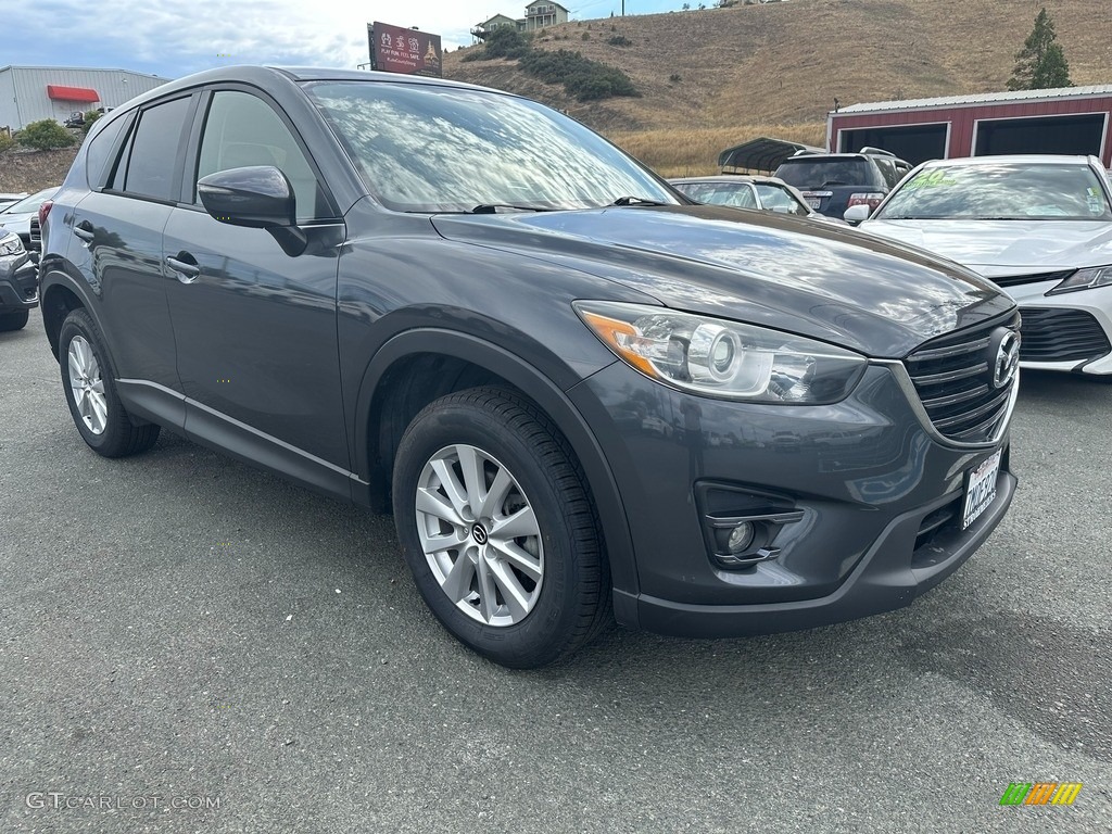 2016 CX-5 Touring - Meteor Gray Mica / Black photo #1