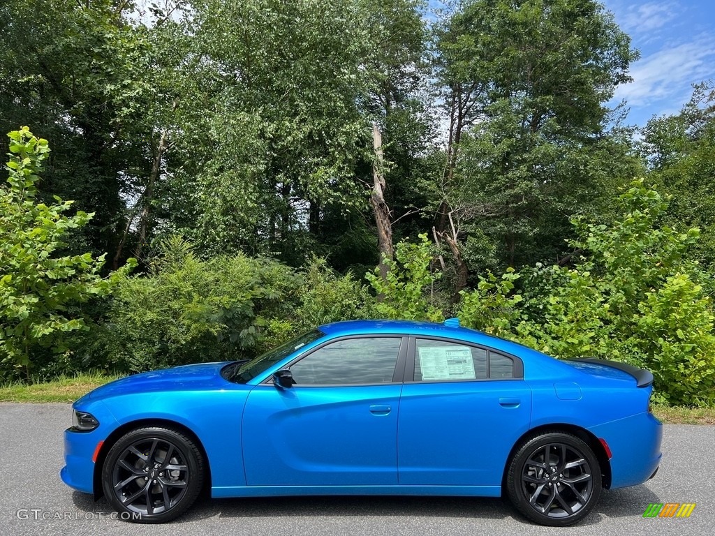 2023 Charger SXT - B5 Blue Pearl / Black photo #1