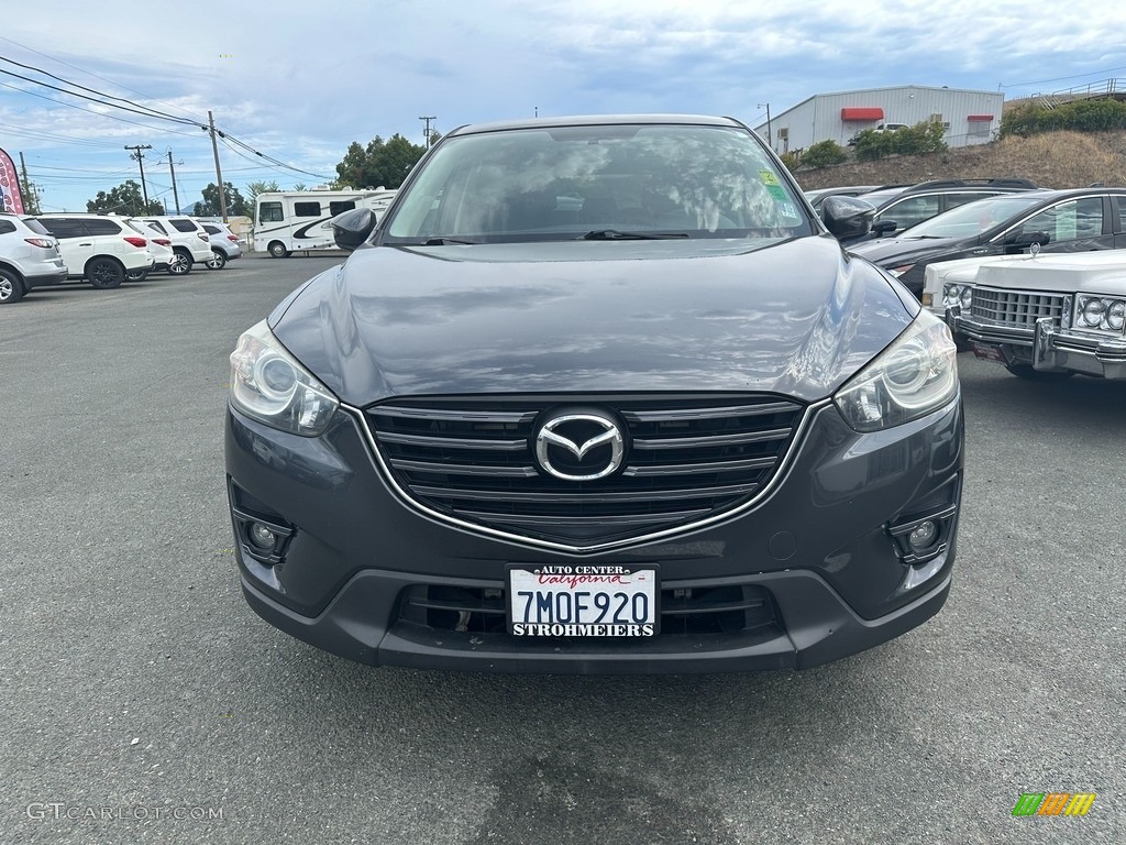 2016 CX-5 Touring - Meteor Gray Mica / Black photo #2
