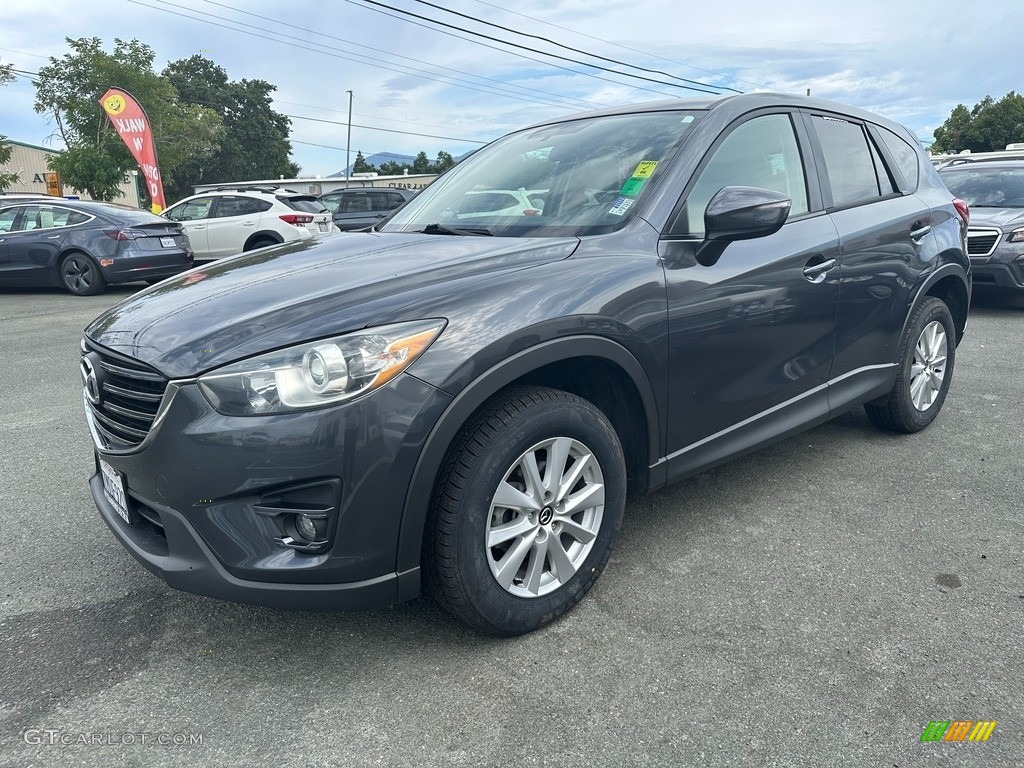 2016 CX-5 Touring - Meteor Gray Mica / Black photo #3