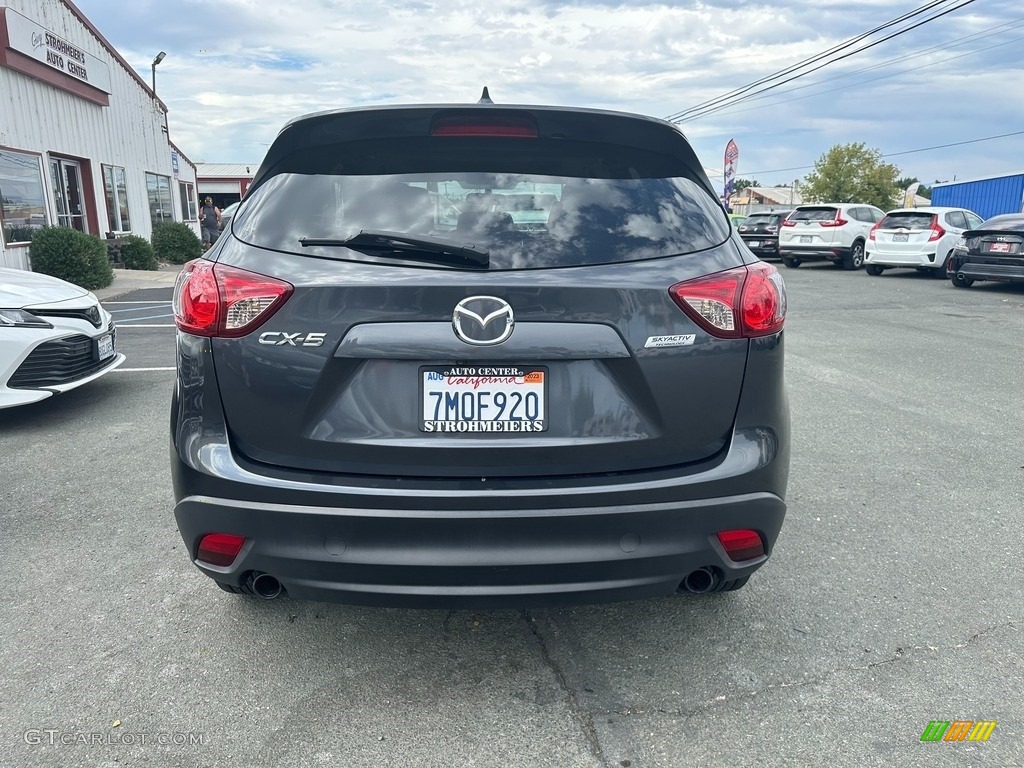 2016 CX-5 Touring - Meteor Gray Mica / Black photo #5