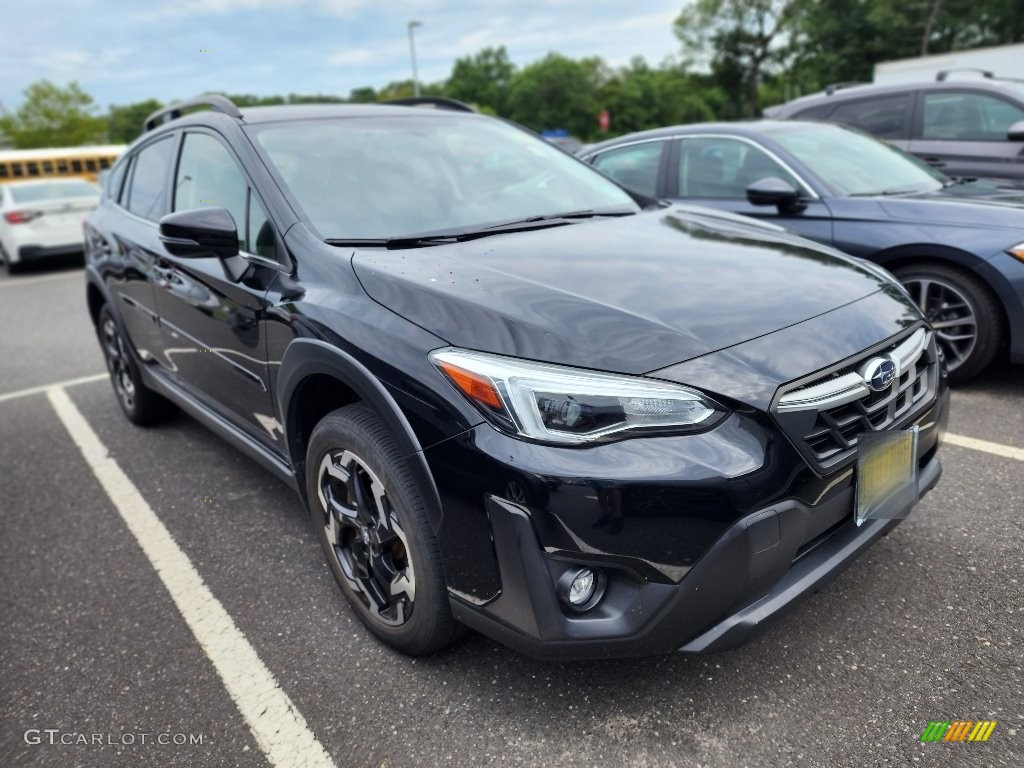 Crystal Black Silica 2021 Subaru Crosstrek Limited Exterior Photo #146443963