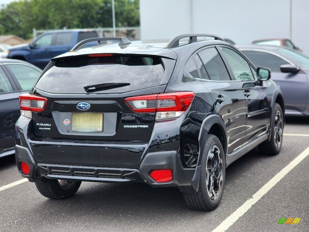2021 Crosstrek Limited - Crystal Black Silica / Black photo #3
