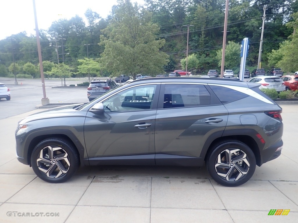 2024 Tucson SEL Plug-In Hybrid AWD - Amazon Gray / Gray photo #6