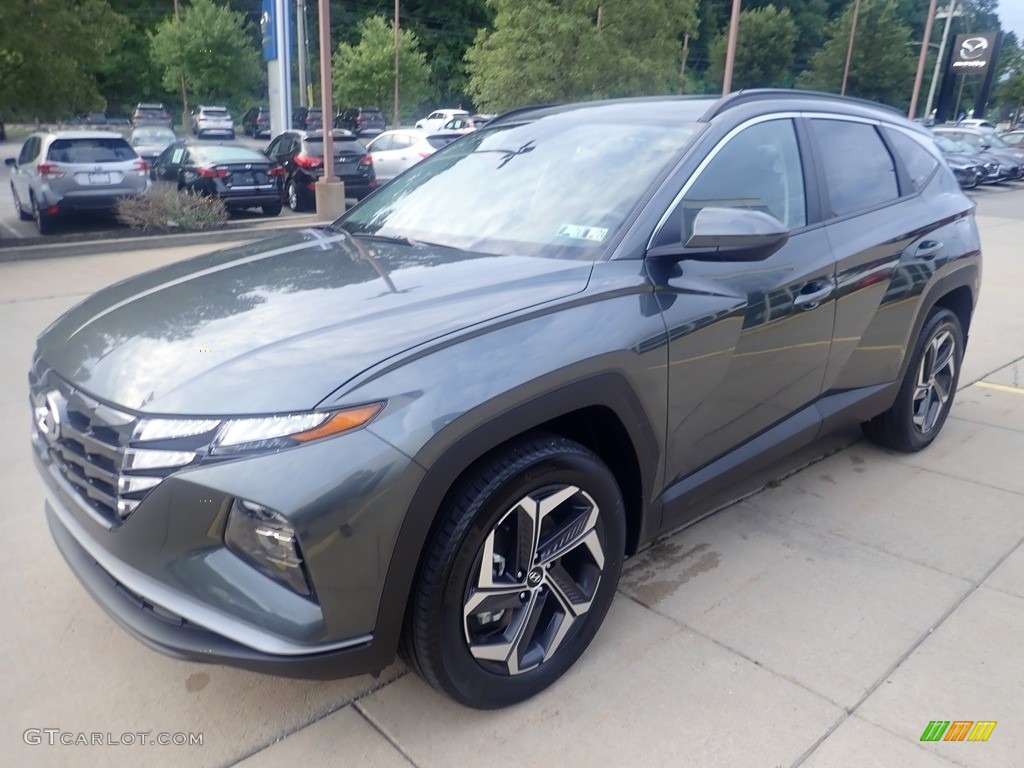 2024 Tucson SEL Plug-In Hybrid AWD - Amazon Gray / Gray photo #7