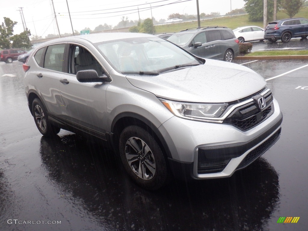 Lunar Silver Metallic 2020 Honda CR-V LX AWD Exterior Photo #146444663