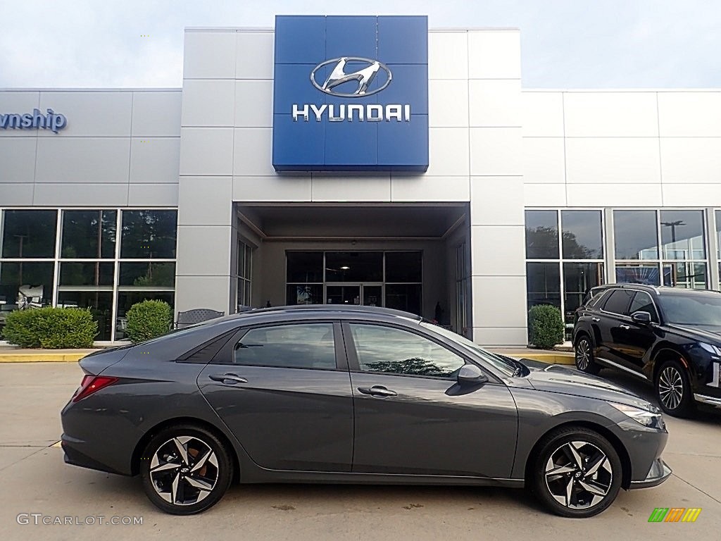 Ecotronic Gray 2023 Hyundai Elantra SEL Exterior Photo #146444672