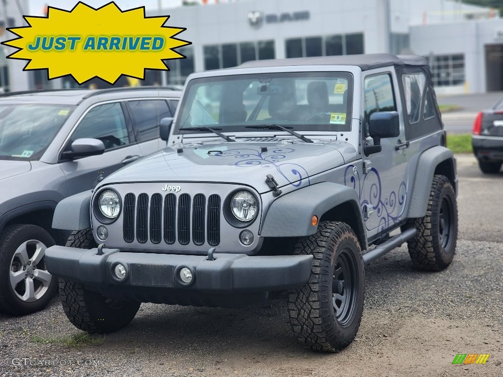 2014 Wrangler Sport 4x4 - Billet Silver Metallic / Black photo #1