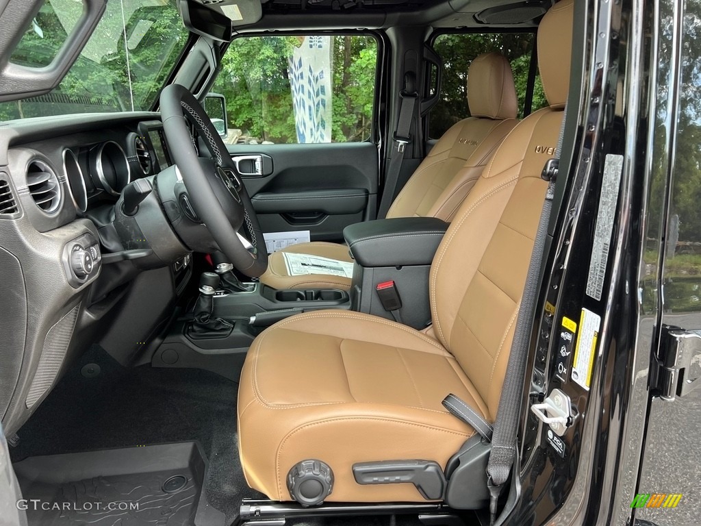 Dark Saddle/Black Interior 2023 Jeep Gladiator Overland 4x4 Photo #146444774