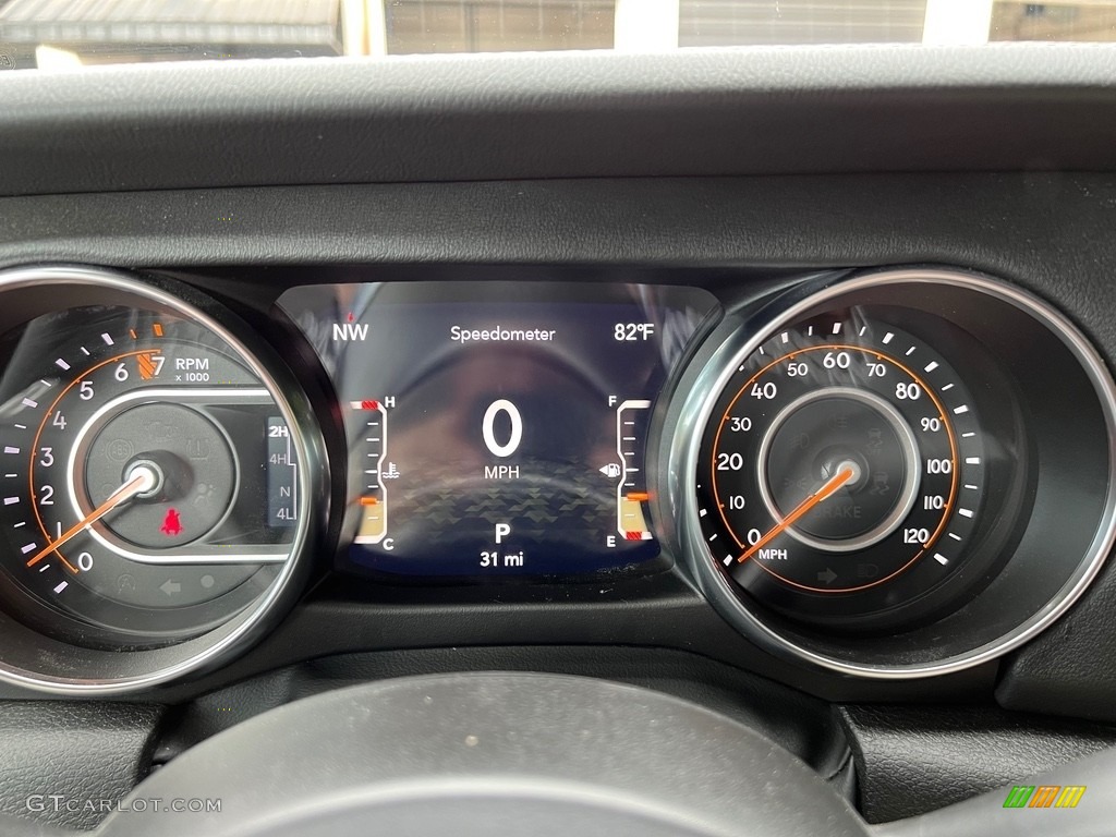 2023 Jeep Gladiator Overland 4x4 Gauges Photos