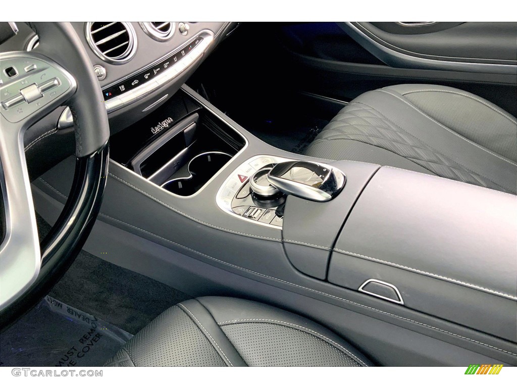 2019 S 560 4Matic Coupe - Magnetite Black Metallic / Black photo #17