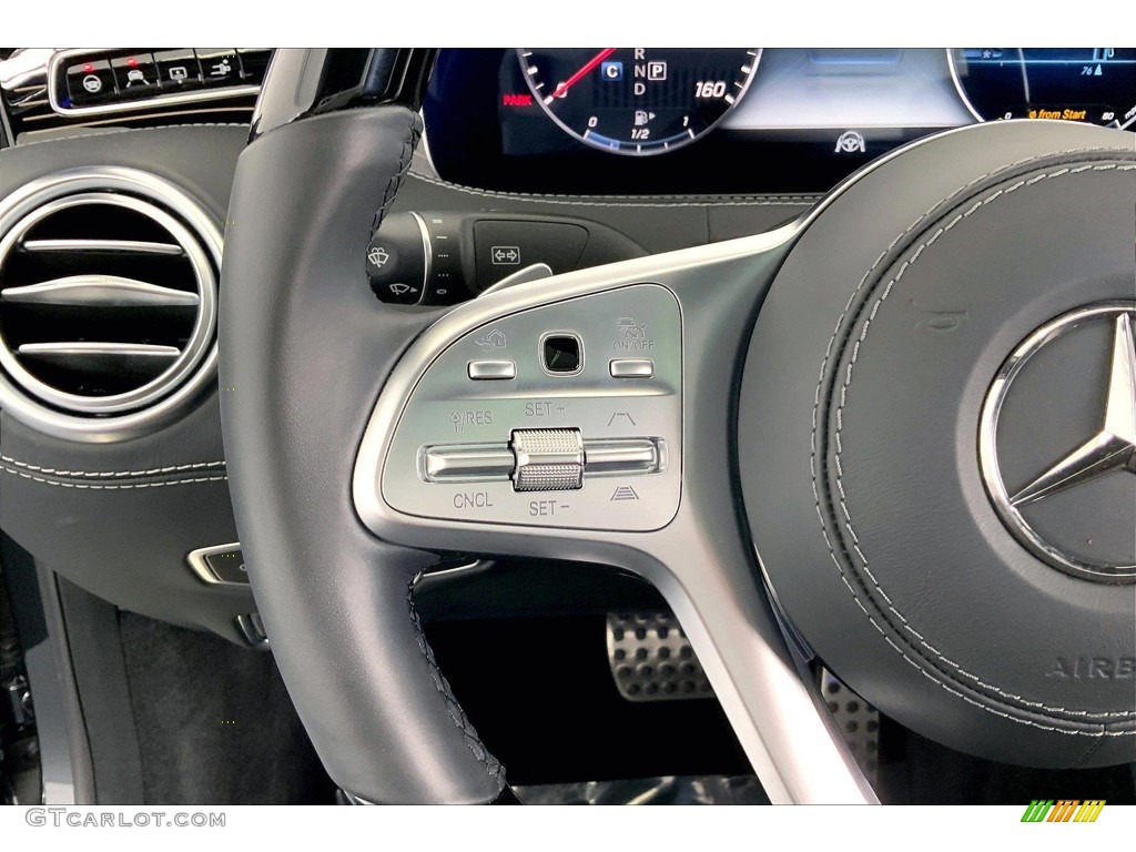 2019 S 560 4Matic Coupe - Magnetite Black Metallic / Black photo #21