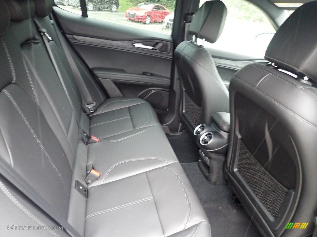 Black Interior 2024 Alfa Romeo Stelvio Sprint AWD Photo #146445581