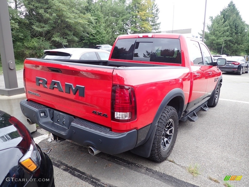 Flame Red 2015 Ram 1500 Rebel Crew Cab 4x4 Exterior Photo #146445660