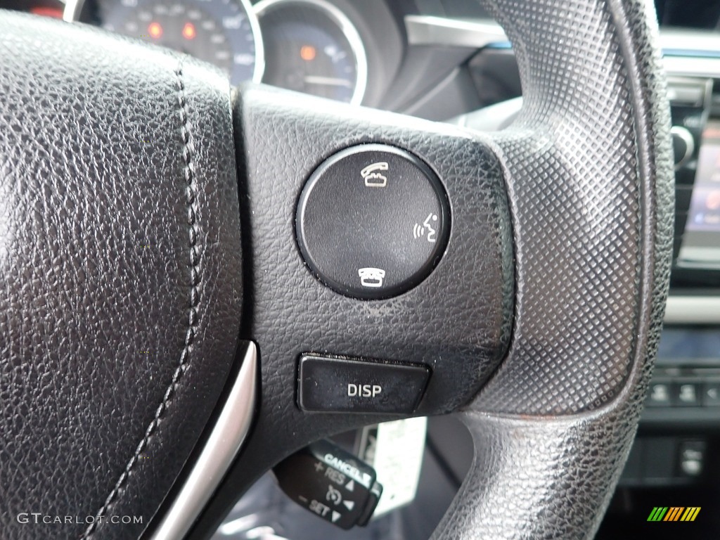 2014 Toyota Corolla LE Ash Steering Wheel Photo #146445779