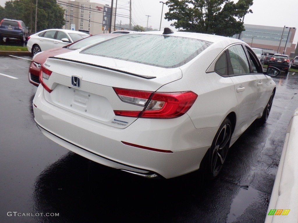 2022 Accord Sport Hybrid - Platinum White Pearl / Black photo #7