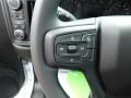 Jet Black Steering Wheel Photo for 2023 Chevrolet Silverado 1500 #146446355