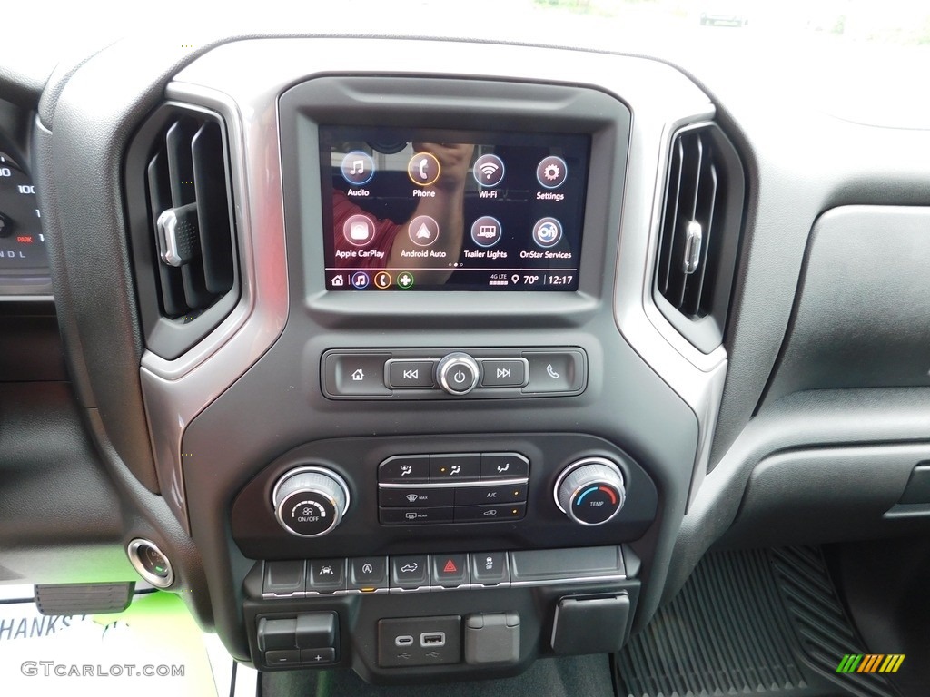 2023 Chevrolet Silverado 1500 Custom Crew Cab 4x4 Controls Photo #146446436