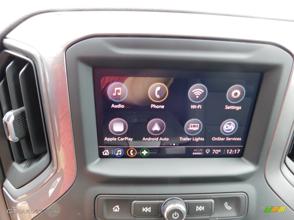 2023 Chevrolet Silverado 1500 Custom Crew Cab 4x4 Controls Photo #146446454