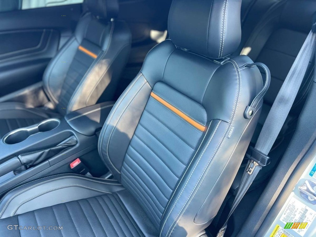 Ebony Interior 2021 Ford Mustang Mach 1 Photo #146446517