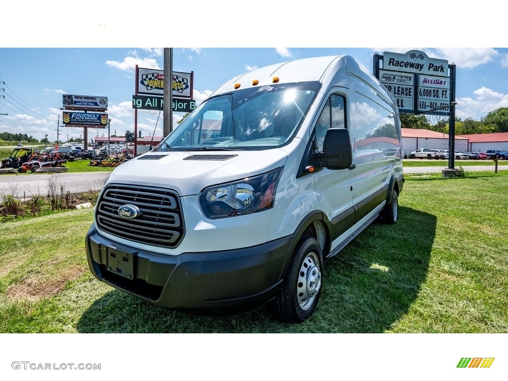 2019 Transit Van 350 HR Extended - Oxford White / Pewter photo #8