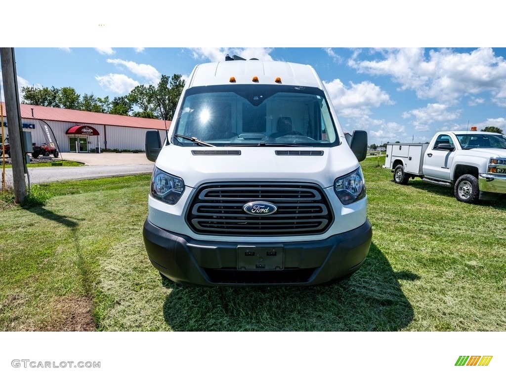 2019 Transit Van 350 HR Extended - Oxford White / Pewter photo #9