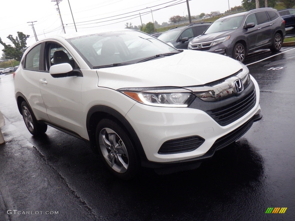 2021 HR-V LX AWD - Platinum White Pearl / Gray photo #4