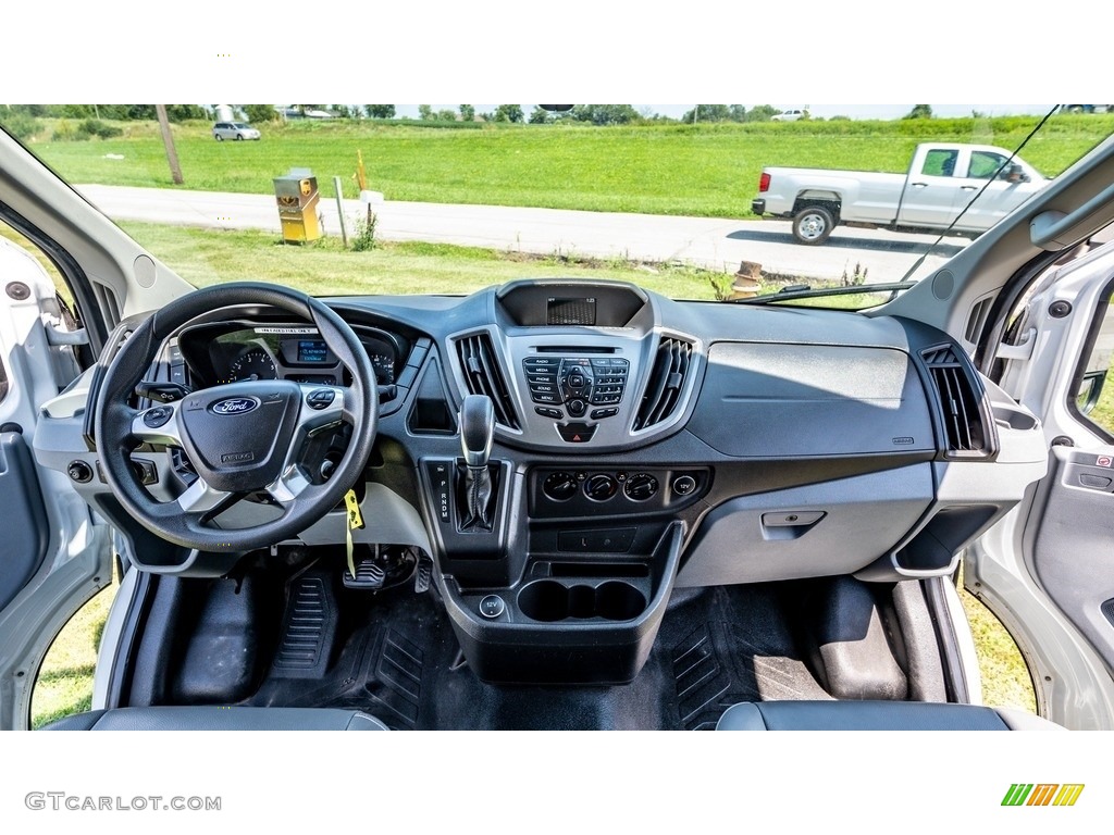 2019 Ford Transit Van 350 HR Extended Pewter Dashboard Photo #146446976