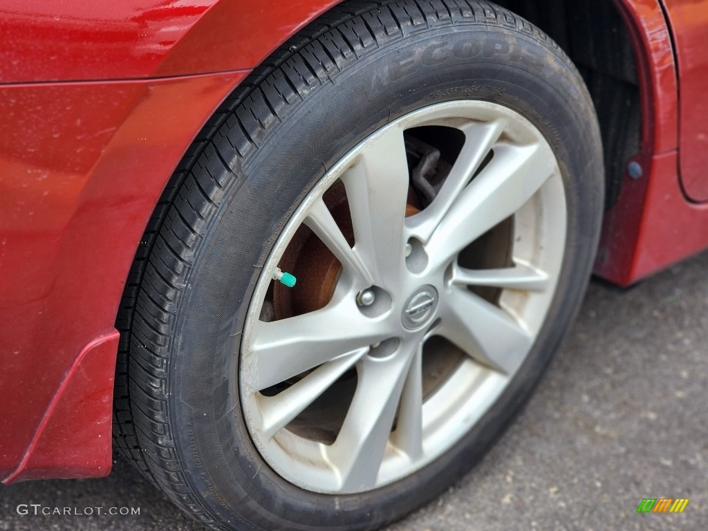 2013 Altima 2.5 SV - Cayenne Red / Beige photo #5