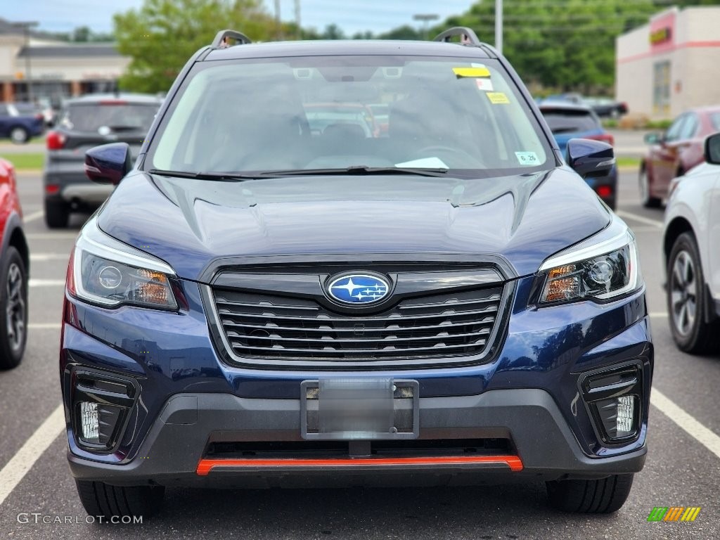 2021 Forester 2.5i Sport - Dark Blue Pearl / Gray photo #2