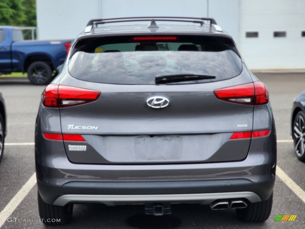 2021 Tucson SEL AWD - Magnetic Force / Gray photo #4