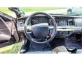 2011 Ford Crown Victoria Charcoal Black Interior Steering Wheel Photo