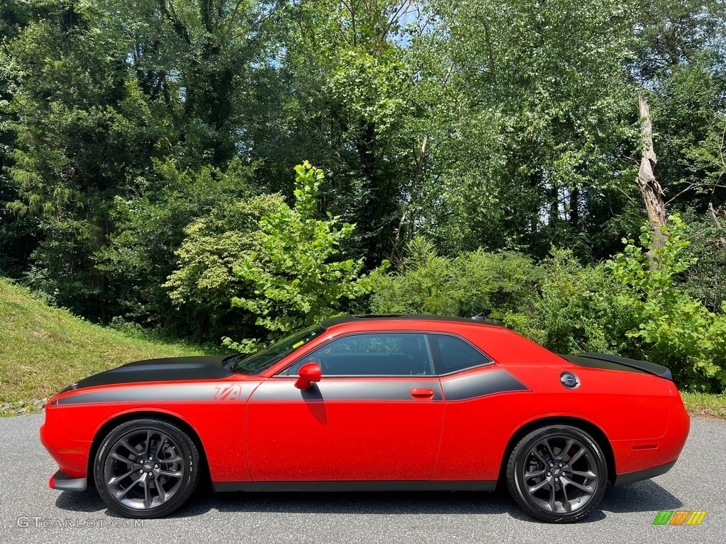 2022 Challenger T/A - Go Mango / Black photo #1