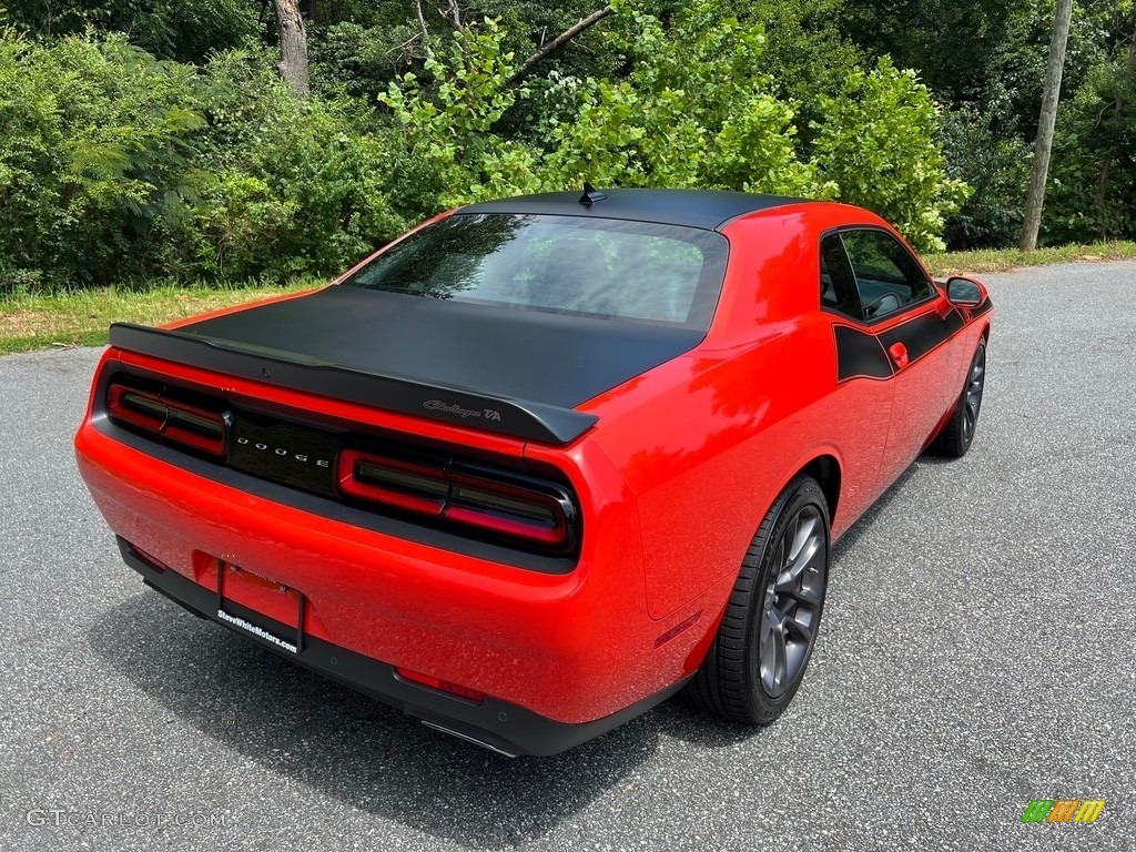 2022 Challenger T/A - Go Mango / Black photo #6