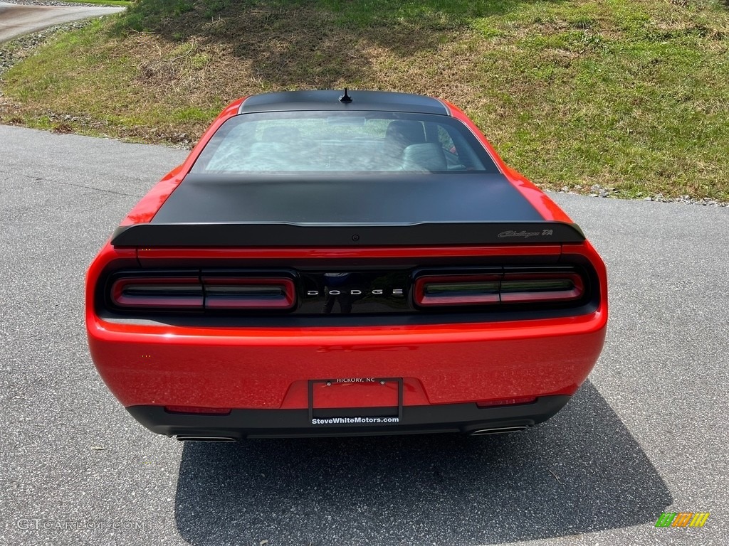 2022 Challenger T/A - Go Mango / Black photo #7