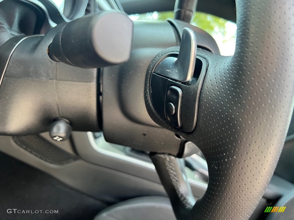 2022 Dodge Challenger T/A Black Steering Wheel Photo #146448428