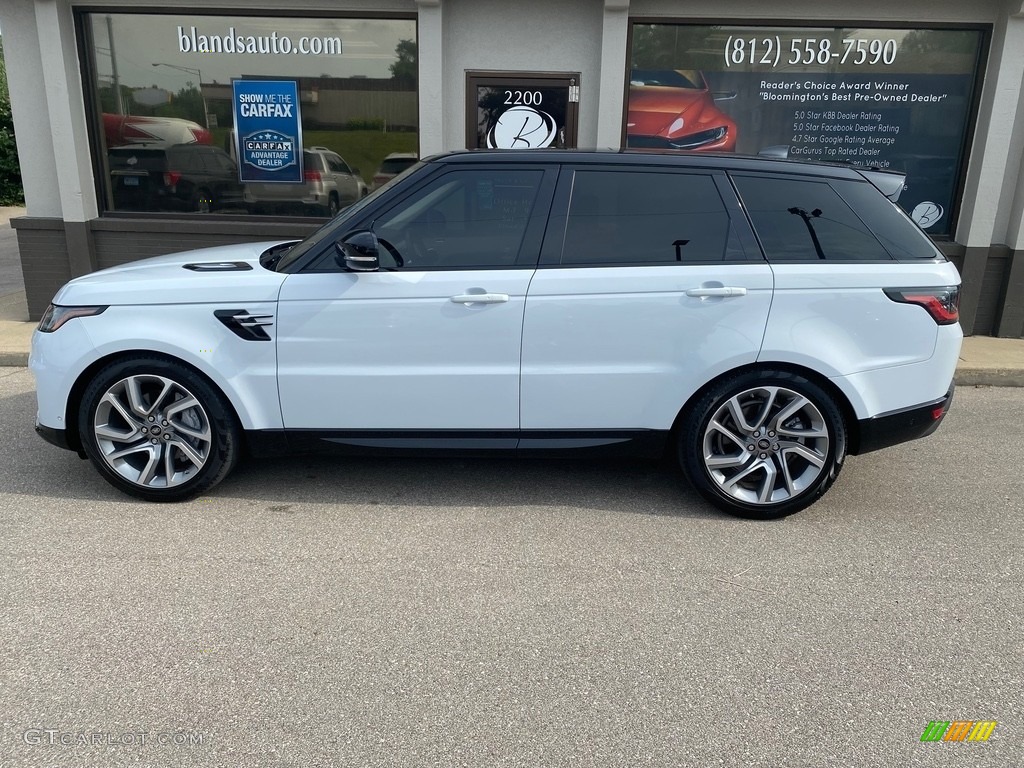 2019 Range Rover Sport HSE - Fuji White / Espresso/Almond photo #1