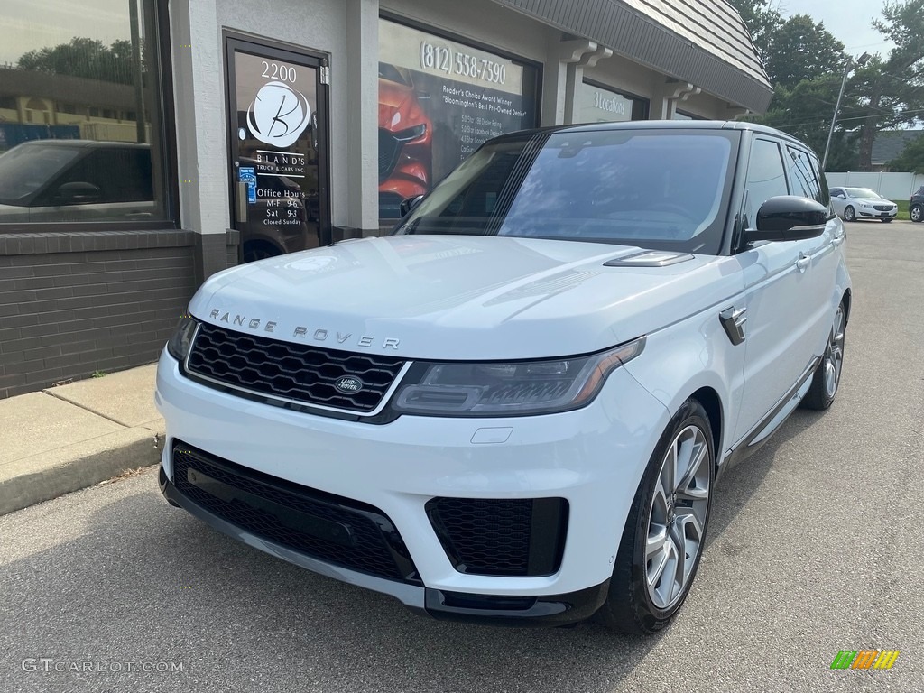 2019 Range Rover Sport HSE - Fuji White / Espresso/Almond photo #2