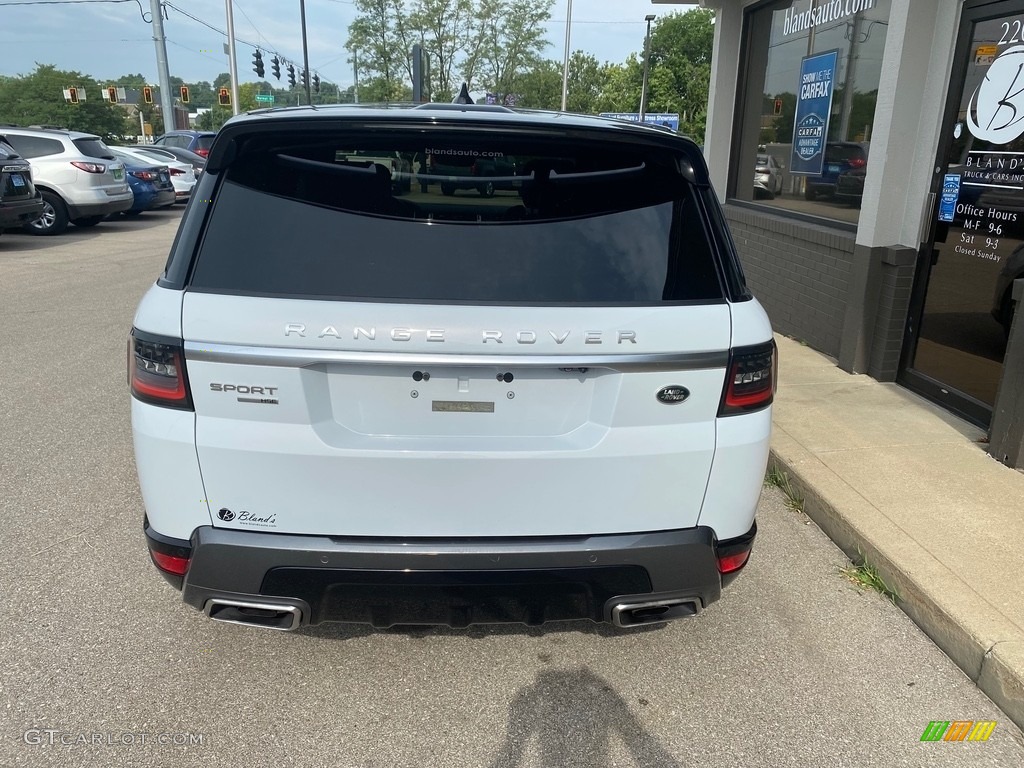 2019 Range Rover Sport HSE - Fuji White / Espresso/Almond photo #5