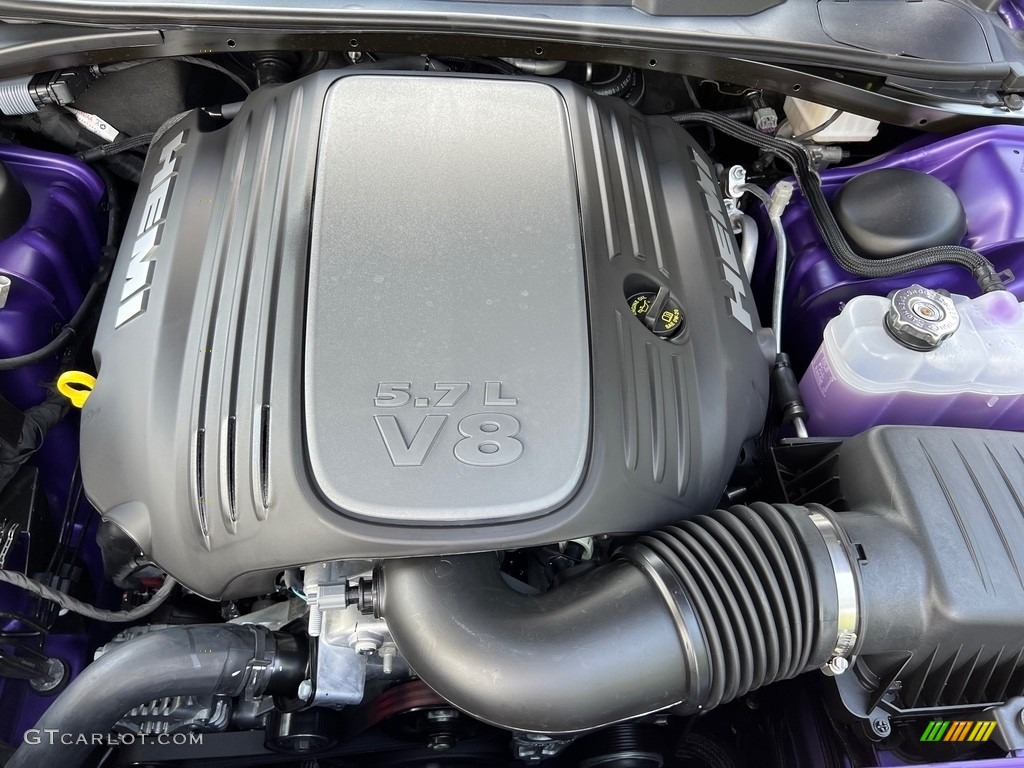 2023 Dodge Challenger R/T Plus 5.7 Liter HEMI OHV 16-Valve VVT V8 Engine Photo #146448998