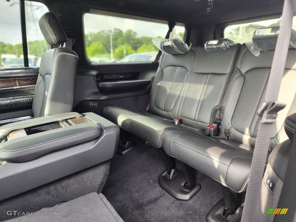 2023 Jeep Grand Wagoneer L Series II 4x4 Rear Seat Photos