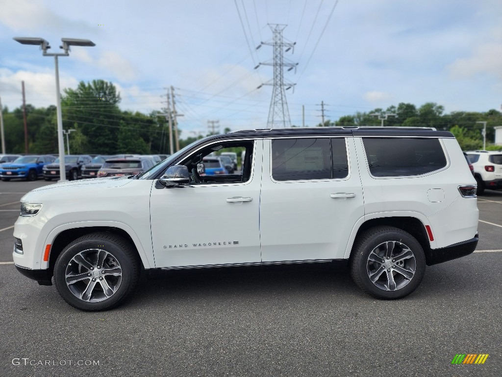 Bright White 2023 Jeep Grand Wagoneer 4x4 Exterior Photo #146449553