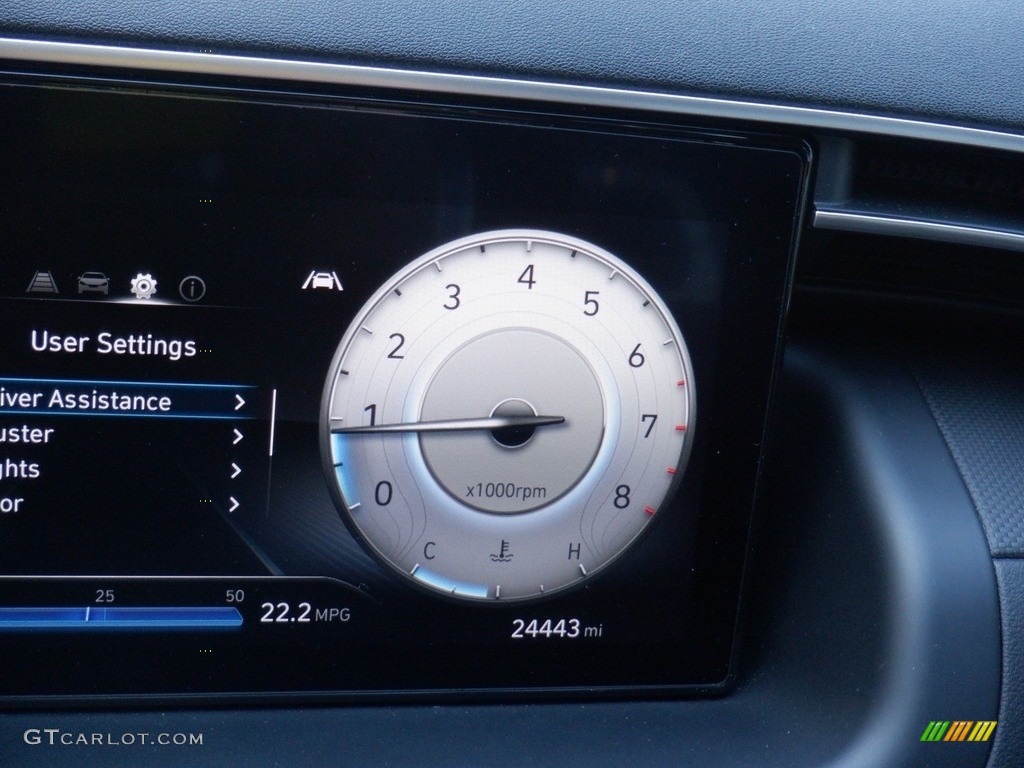 2022 Santa Cruz SEL Premium AWD - Phantom Black / Black photo #36