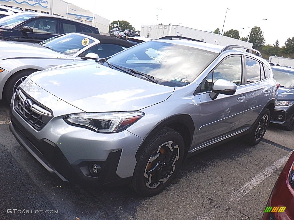 2021 Crosstrek Limited - Ice Silver Metallic / Black photo #4